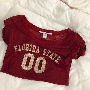Fsu crop jersey